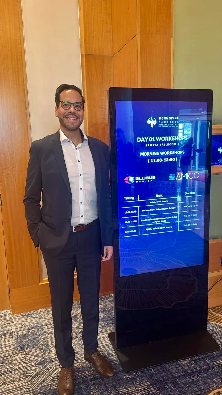 Robotic spine surgery training workshop, Dubai 2026